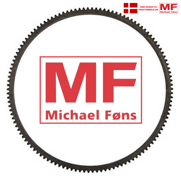 Startkrans til 340mm svinghjul p Perkins-motorer i MF35, MF135, MF165-188, MF550-590 og andre