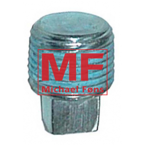 Bundprop til bundkar. Konisk gevind. Perkins A3.152