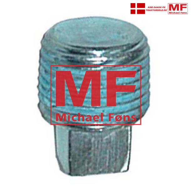 Brugt oliepfyldningsprop til ny model styrehus, MF65