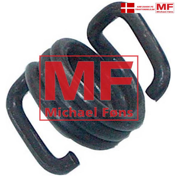 Bremseexpander-fjeder med firkantede jer, International B-serie