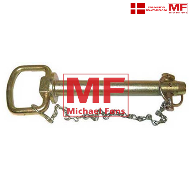 Vogn-plk, 22. Til gaffeltrk. Med hndtag og split+kde. 22x158mm