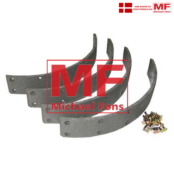 Bremsebelgnings-st, Ford 2000 og 3000 m.fl. med tromlebremser. St til begge hjul.