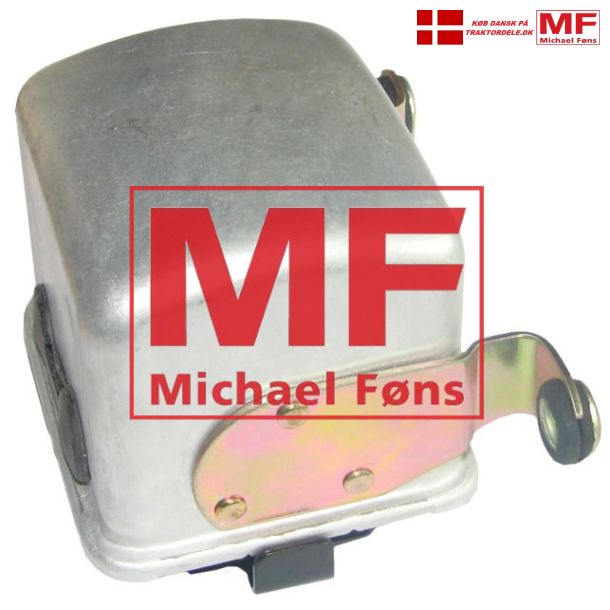 Laderel 12Volt, med konsol og flade terminaler