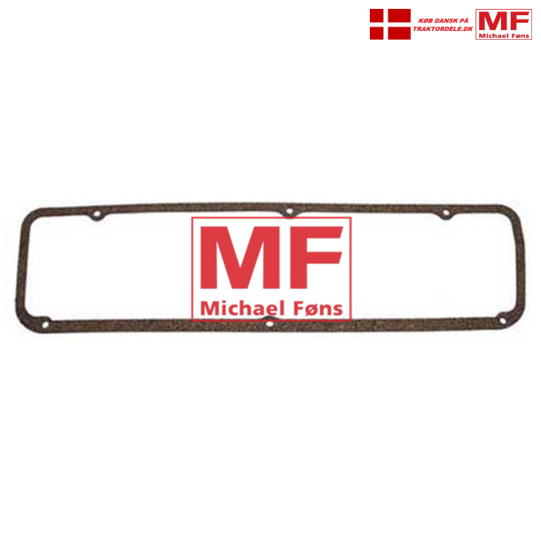 Vippedksel-pakning med bolthuller. Fordson Power-Major og Super-Major