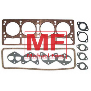 Toppaknings-st til Ferguson26 med 80mm boring. Sort fiberpakning. Monterings-anvisning medflger.