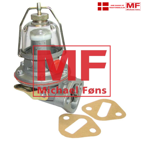 F�depumpe med slamglas, David-Brown 4-cyl modeller