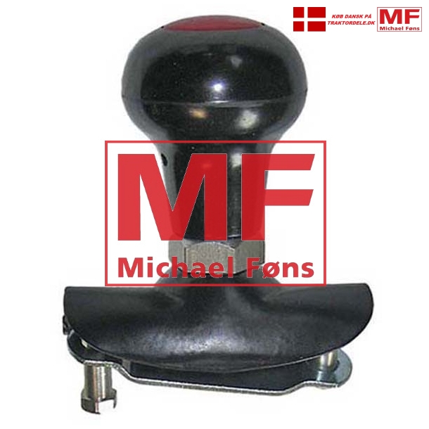 Ratknop til flade rat-typer p MF, Fordson, IH, DB