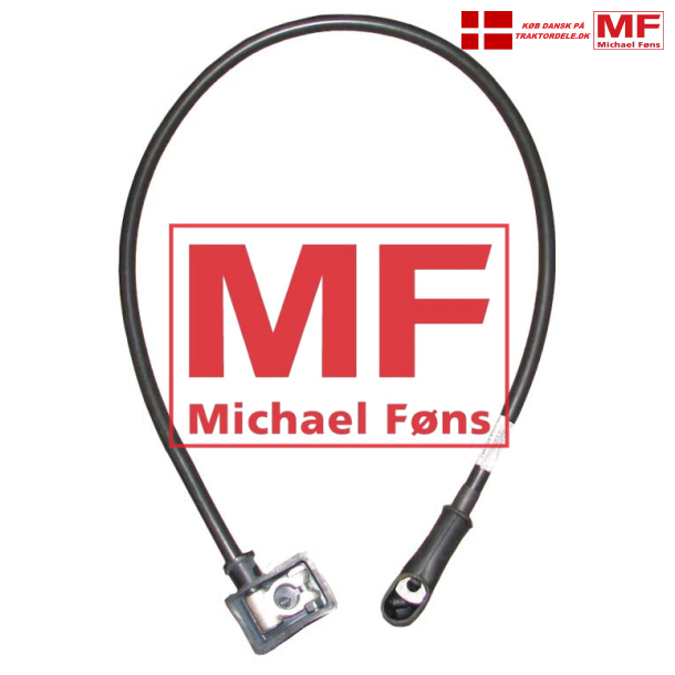 Batteri-stelkabel med minus-polsko, MF35Benzin og MF135Benzin