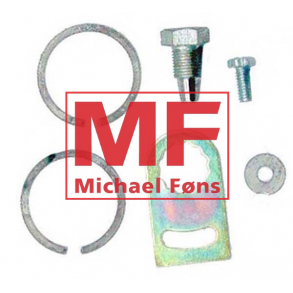 Forbrovippeaksel-monteringsst, MF135 med lige forbro