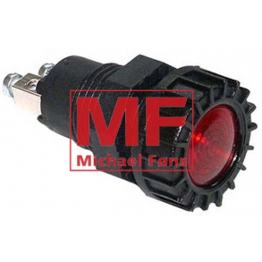 Ladelampe til MF35-MF135Benzin, standard-type til 17mm hul. Med 12V pre isat.