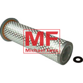 Luftfilter, indvendigt sikkerhedselement, MF340-355-360 m.fl. 