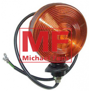 Blinklygte med 12V/21W pre. Sortmalet hus.