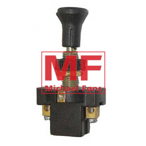 Trk-tryk kontakt med 8mm hals. Til arbejdslygter etc.