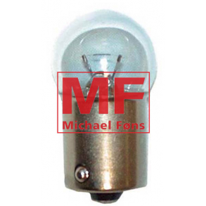 Ladelampe-p�re 6Volt. Med glat sokkel.