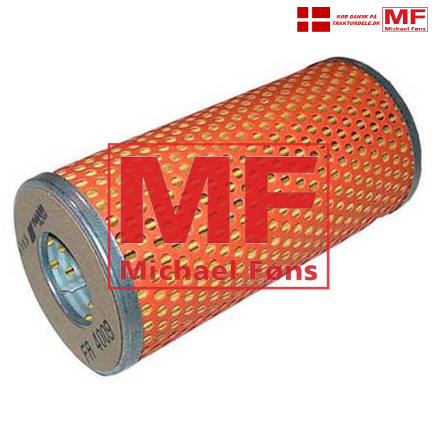 Motorolie-filter, Fordson Power-Major fra 1956-1959. Lngde 144mm