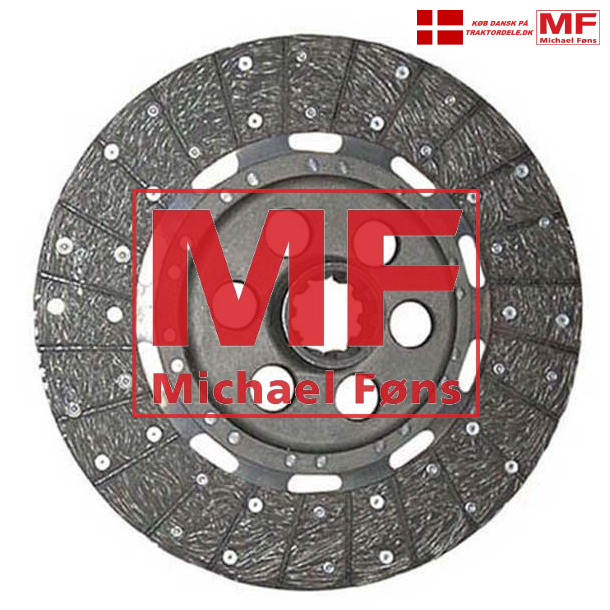 Fremdrifts-koblingsplade i topkvalitet, 12tommer, David-Brown 1210, 1410, 1494, 1494 m.fl.