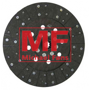 PTO-koblingsplade i topkvalitet, 12tommer. David-Brown 1210, 1410, 1490, 1494 m.fl.