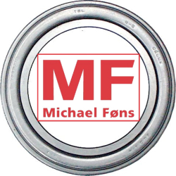 Koblings-kit med 3 stk lejer+begge plader, "Kawe". David-Brown 4-cyl. modeller med dobbeltkobling. 