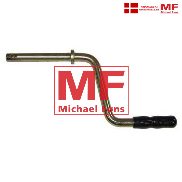 Hndsving i stl, til justerbar spindel, MF135-MF240-MF550 og alle modeller med langt type sving.