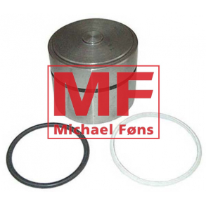 Lftestempel med teflonring, modificeret type til MF175 og frem. Til Boring 85,7mm. Lev. med ring.!