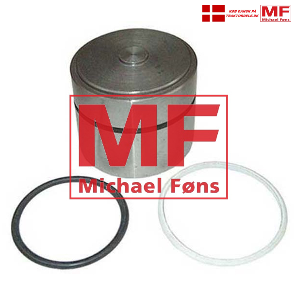 Lftestempel med teflonring, modificeret type til MF175 og frem. Til Boring 85,7mm. Lev. med ring.!