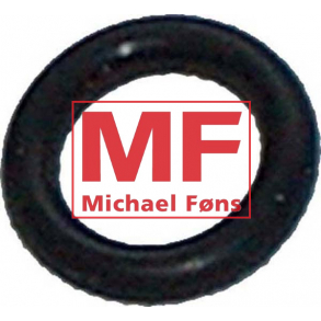 Gummiring+skive under top-bolt i CAV-filtersystemer