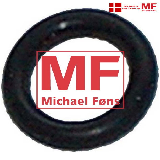 Gummiring+skive under top-bolt i CAV-filtersystemer