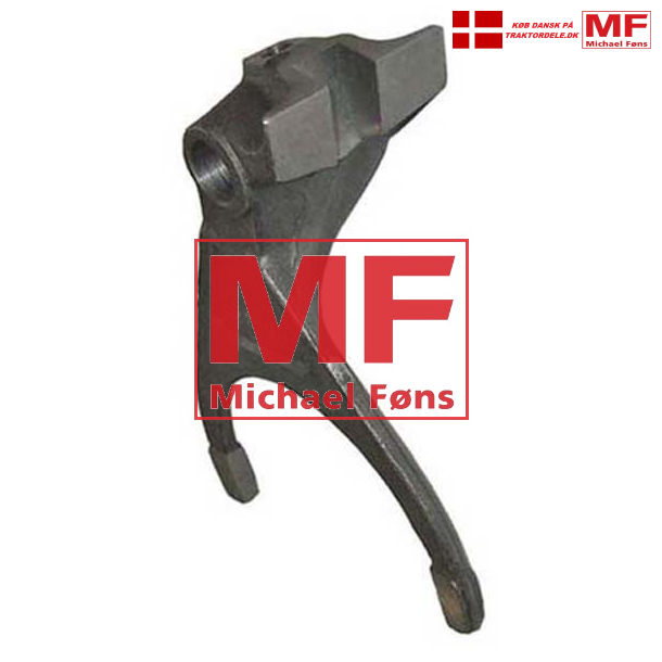 Skiftegaffel til bak-og 1.-gear, MF35-65-135-165-175-595. Alle 6-trins og MP-transmissioner.