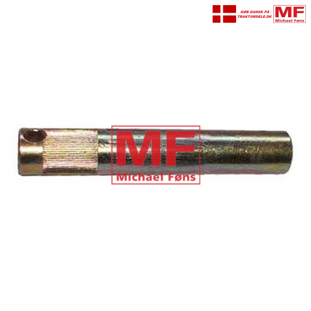 Koblingsudrykker-aksel ved pedal. Venstre side. MF35 og opad...
