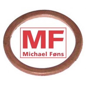 Bundprops-ttningsring, Bonded-Seal med gummilbe. Bukh-motorer