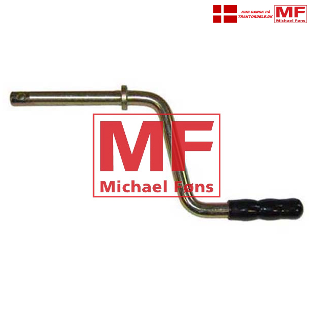 Hndsving i stl, til justerbar spindel, MF35, MF135 og alle modeller med denne type sving.