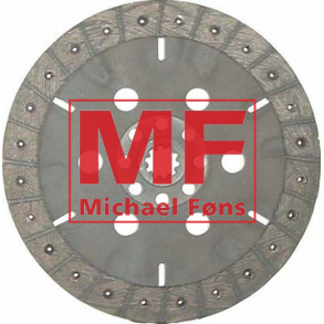 Fremdrift-koblingsplade, MF35/4-cyl samt MF135/Benzin