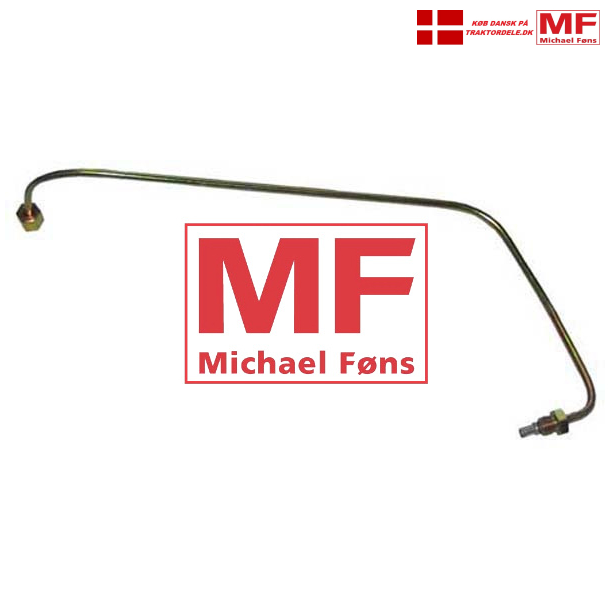 Diesel-lkrr, fra T-stykke til AUX, MF35/3 og MF135