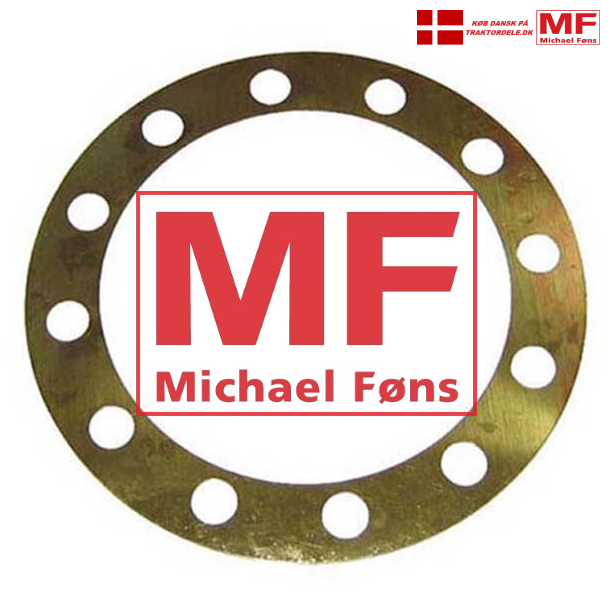 Bagaksel-shim, MF35-135-550. Tykkelse 0,4mm