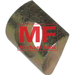 Bremse-trkstang med mtrik og afstandsskive, MF med trre bremser.