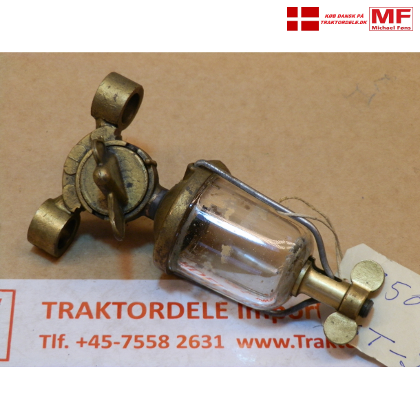 Brugt Petroleums-tankhane til tanke med dobbelt-studs, Ferguson med dobbelt-tank.