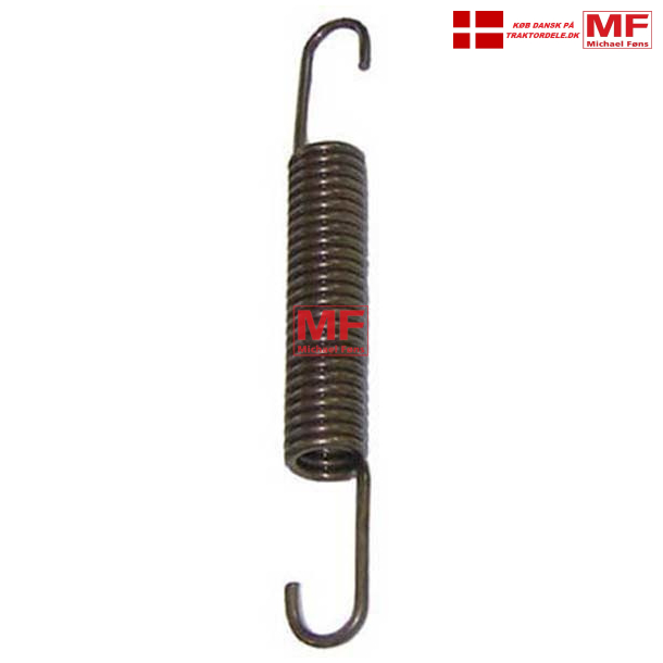 Bremse-returfjeder, 175mm, lang model til International B-serie