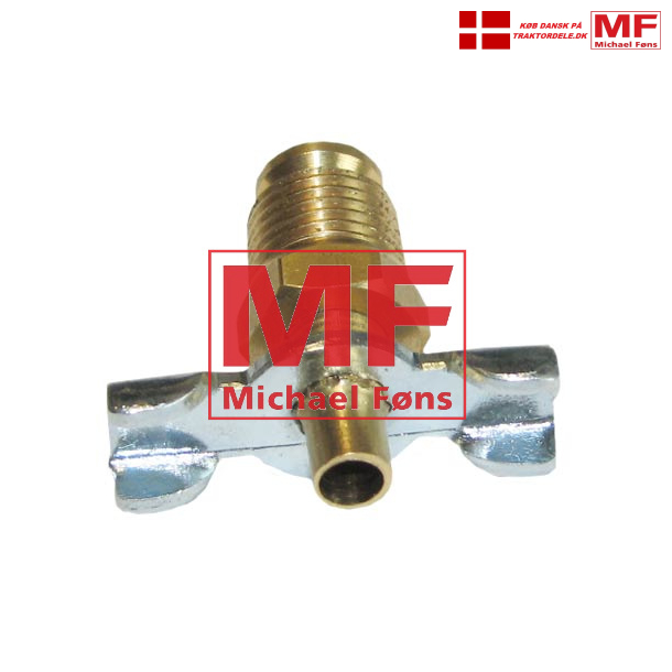 Blokhane til klevand. Med konisk gevind og 11mm rrstuds, til Fordson, Ford, MF m.fl.