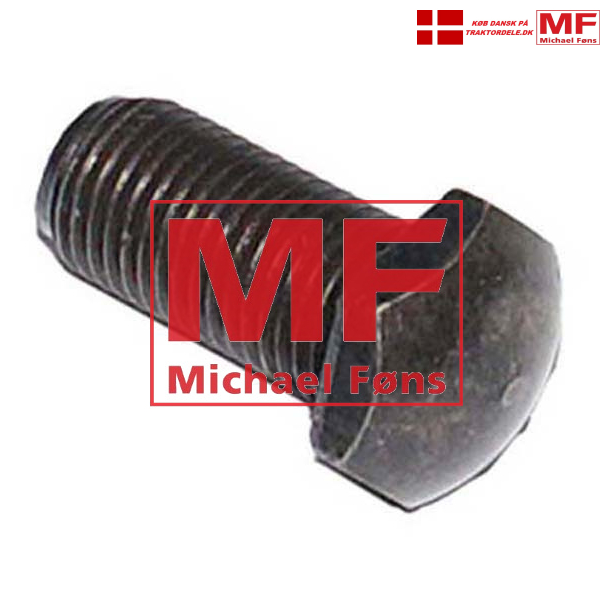 Koblingsfinger-boltest, 3 stk med contramtrikker, MF med dobbeltkobling.