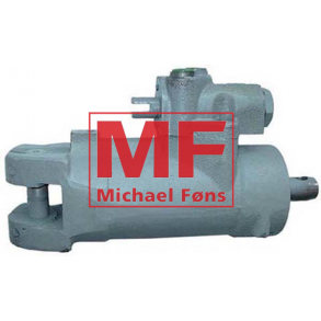 Servostyrings-cylinder, komplet med ventil. Massey-Ferguson MF65
