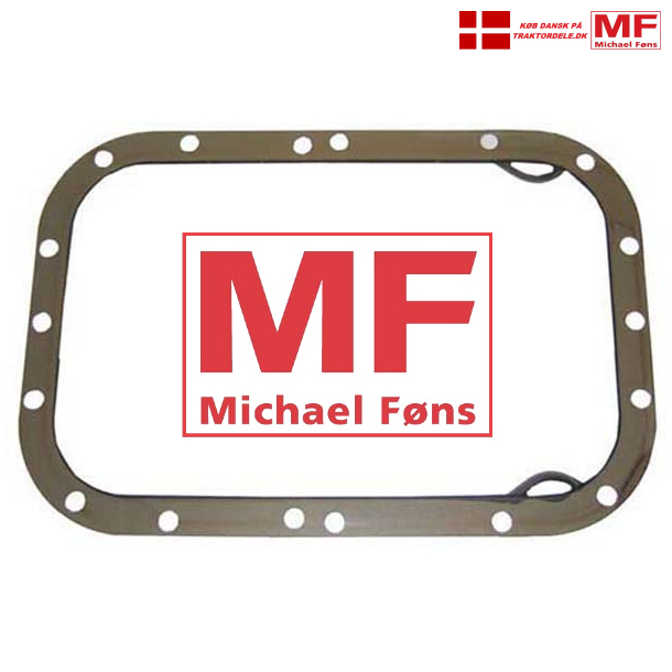 Gearkasse-centerflance-pakning, MF35-65-135-165-175-185-188-1080 etc.