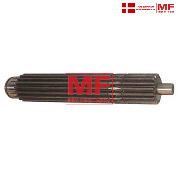 Hoved-spline-aksel i 6-trins gearkasser, MF135 og frem