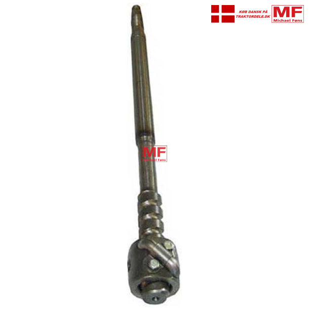 Rataksel med kugleflyttehoved, MF135. Lang type p 575mm
