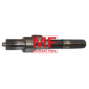 NOS-del: Liftpumpe-aksel, MF35-65, samt MF135-165-175-178. Med 10 spliner, gl type til rg1965.