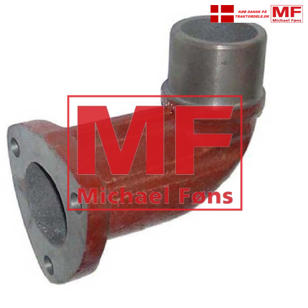 Udstdningsbjning, 90grader. MF135 diesel