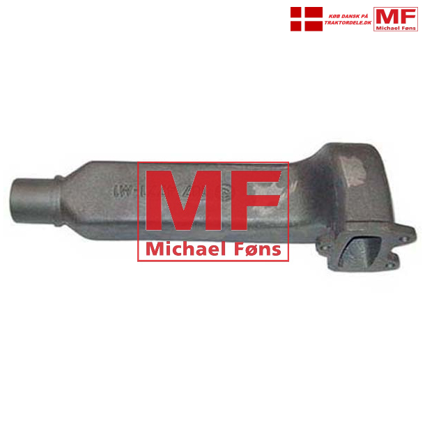 Udstdnings-bjning, til modeller med udstdning op gennem hjlm, MF565-575 og MF590