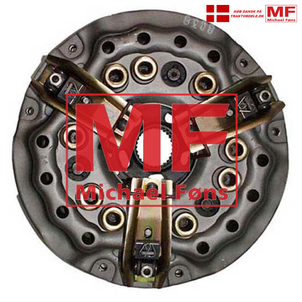 Koblings-arr. med PTO-plade isat. Ford 2000 og 3000 med dobbeltkobling