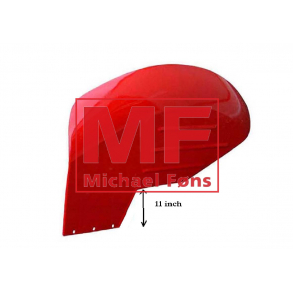 Eksklusiv kvalitet: Bagskrme-st, runde-, til MF135. Gr helt ned til trinbrdterne