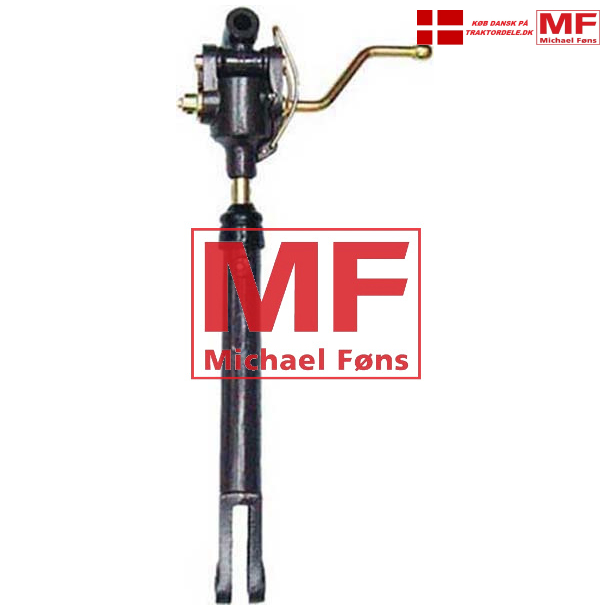 Justerbar spindel, komplet med hndsving og knoled. MF35 samt MF135 med 28tommer baghjul
