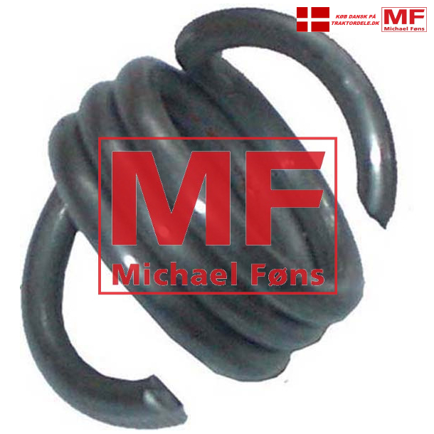 Bremseexpander-fjeder med runde jer, International B-serie